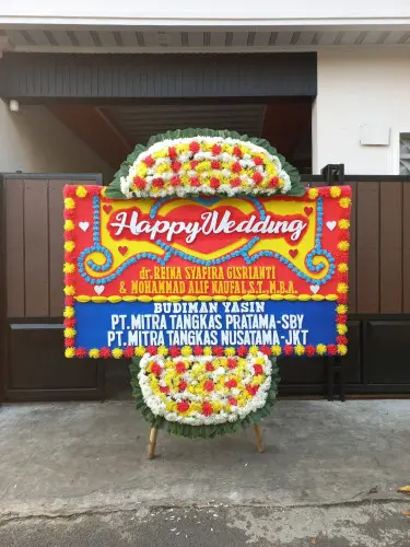 Papan Bunga Pernikahan purwoyoso