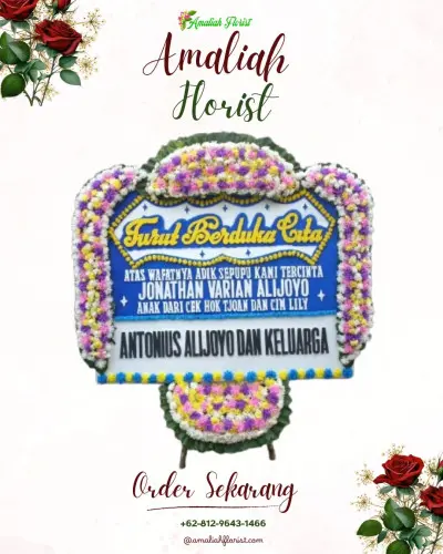 Papan Bunga Duka purwoyoso