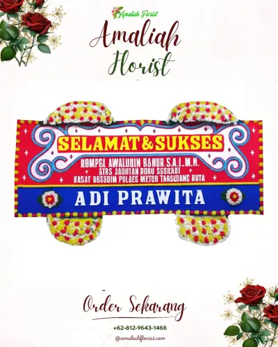 Karangan Bunga Ucapan Selamat purwoyoso